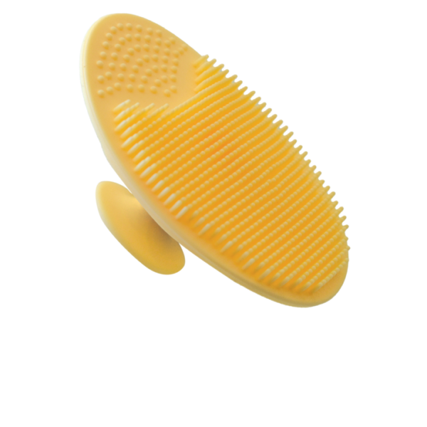 Esponja em silicone esfoliante facial